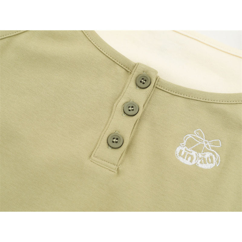 US drip outfits Summer Vintage Casual Loose Short Sleeve T-Shirts