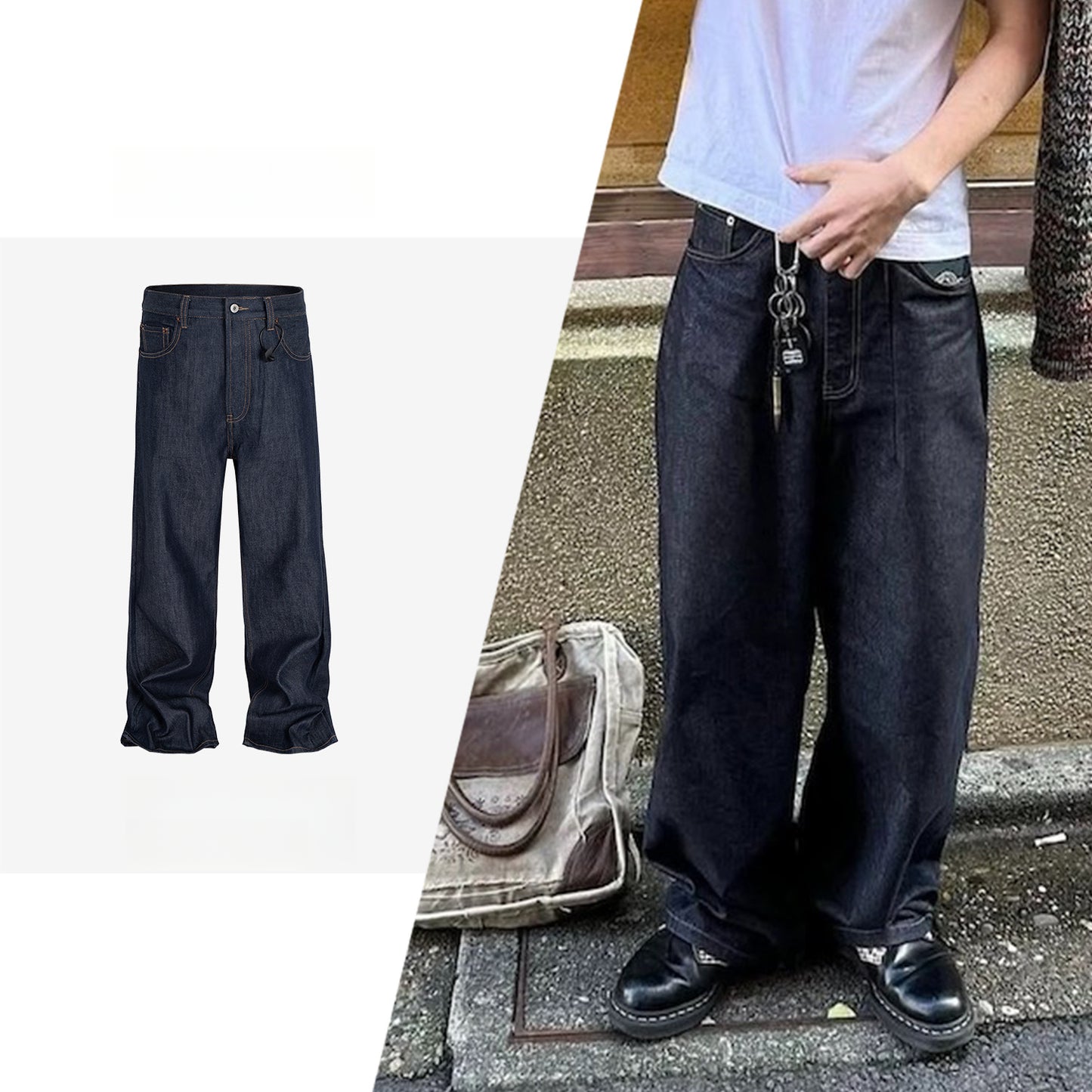Rock Revival Jeans Loose Straight Jeans Straight Pants