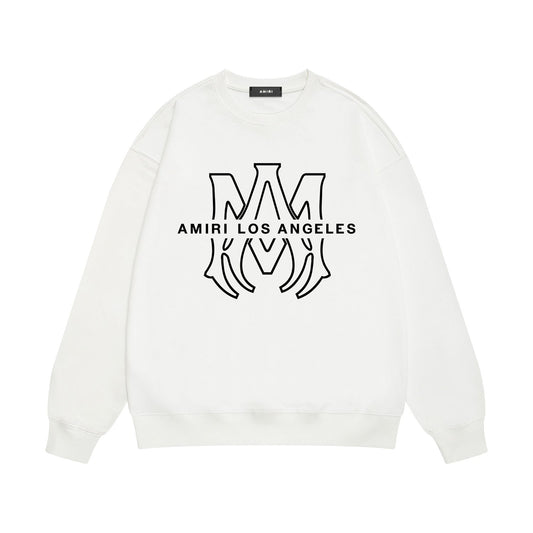 Amiri Sweatshirt Printed Trendy Pure Cotton