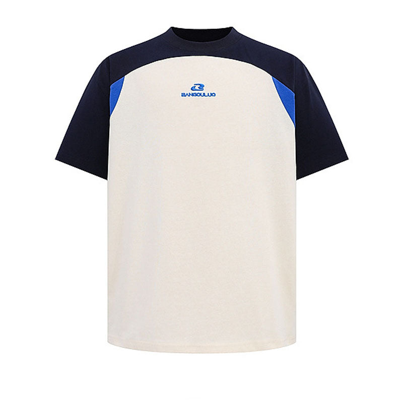 Racing oversized t shirt retro short sleeve t-shirt