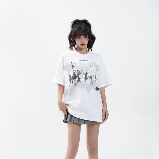 Remeras rock nacional short sleeve summer figure print t-shirt vintage loose t-shirt