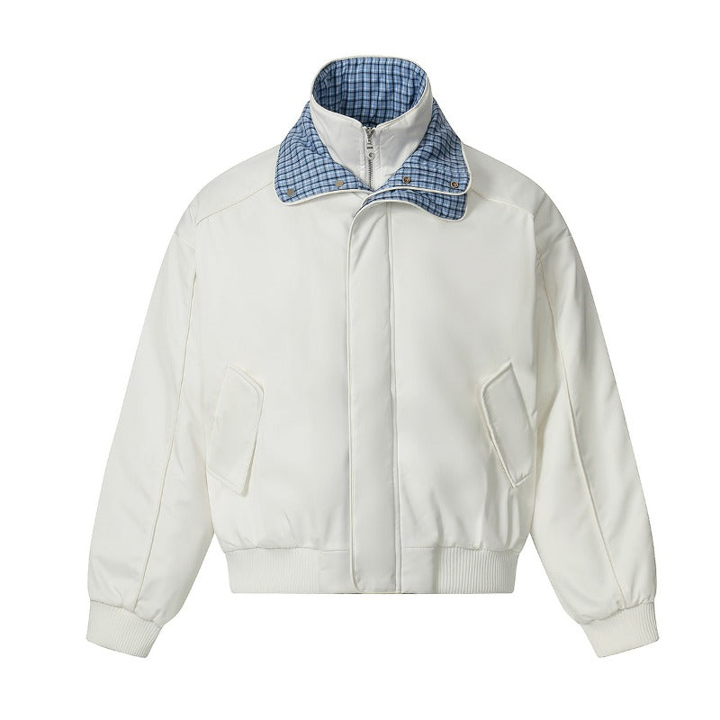 Unisex Down Jacket Men's Winter Short Padded Jacket