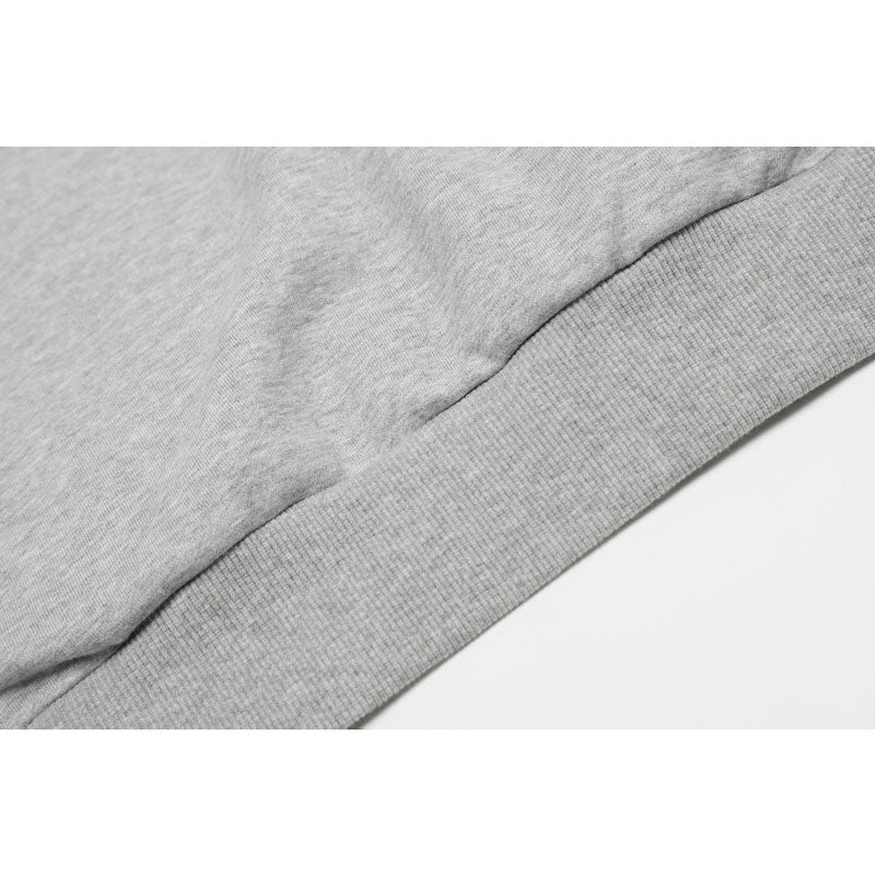 Streetwear Hoodie Zip-Up Lapel Sweater Winter Loose Casual Top