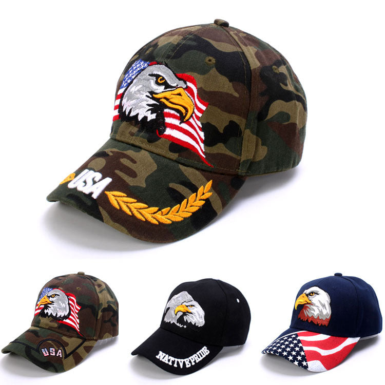 Vintage Usa Cap Versatile Men's Cap Spring
