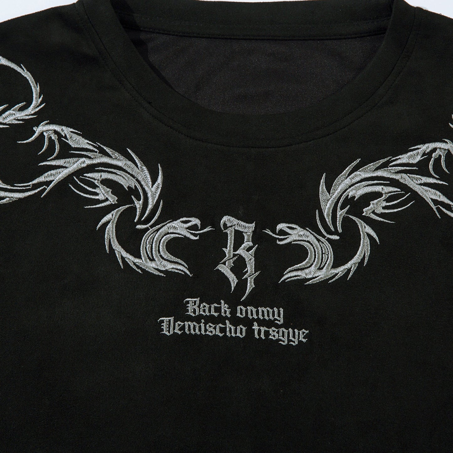 Vestimenta De Los 90 Summer Short Sleeve T-Shirt Embroidered Short Sleeve T-Shirt