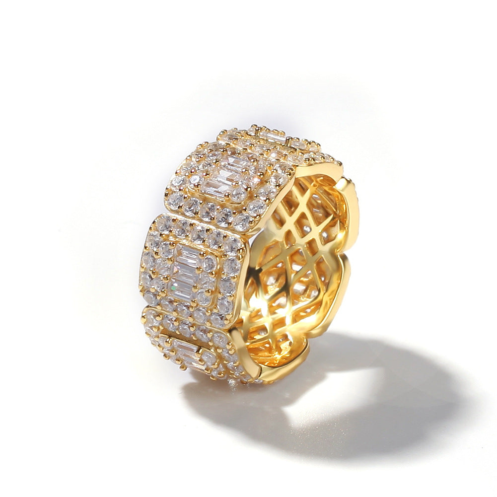 Rings Copper Zircon Ring Vintage TikTok Royalty Spectrum