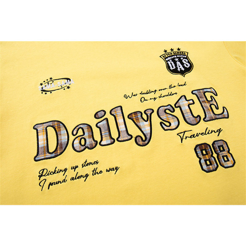 Camisetas streetwear Summer Vintage Casual Loose Short Sleeve T-Shirt