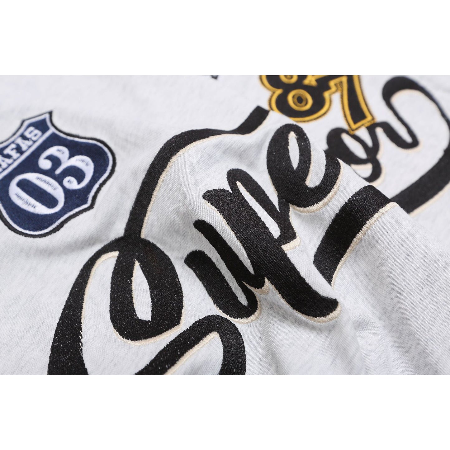 Hip hop clothing new york summer short-sleeved t-shirt embroidered lapel polo shirt