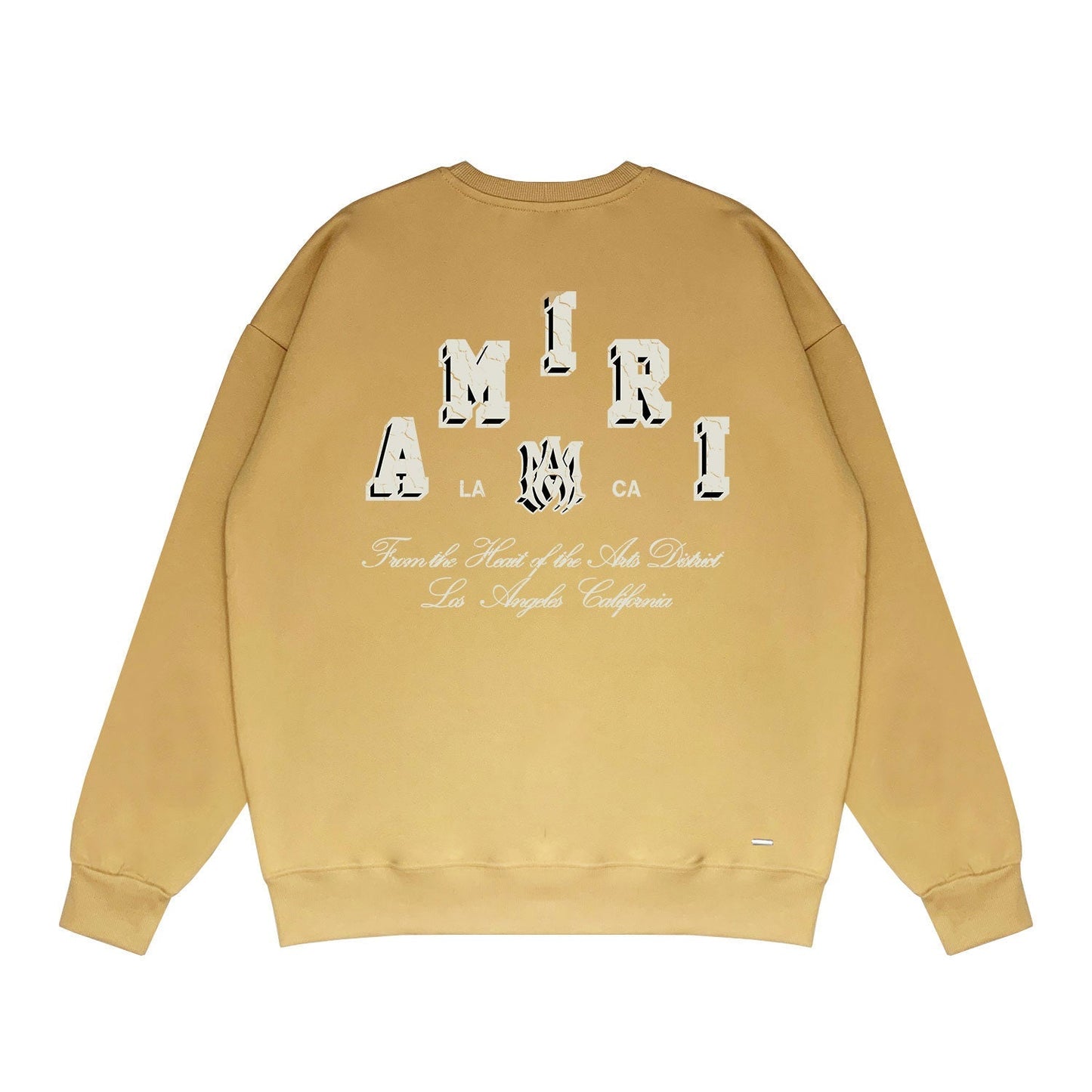 Amiri Sweatshirt Printed Trendy Pure Cotton