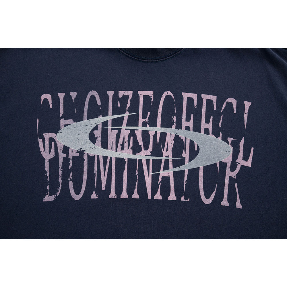 Nostalgia T Shirts Washed Vintage Short Sleeve T-Shirts