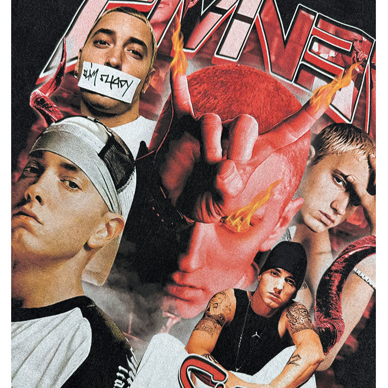 New york hip hop shop vintage hip hop EMINEM print short sleeve t-shirt