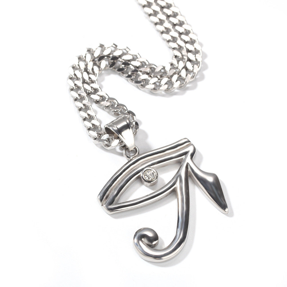 Jewelry Fashion Hip Hop The Eye of Horus Necklace rapper The Eye of Horus