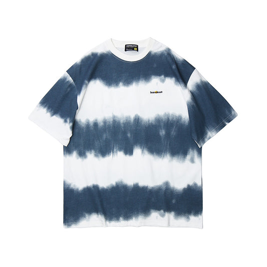 Vice streetwear tie-dye short-sleeved T-shirt summer T-Shirts