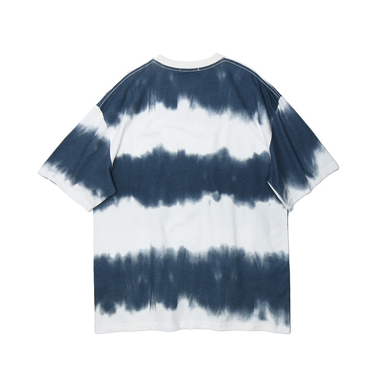 Vice streetwear tie-dye short-sleeved T-shirt summer T-Shirts