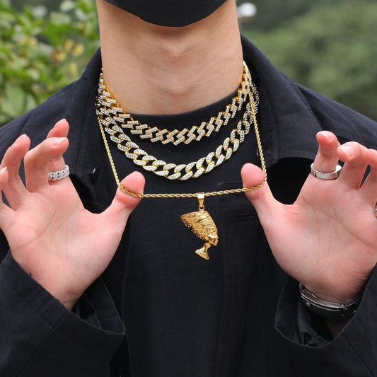 Jewelry Cleopatra Necklace Egypt Pieces rapper