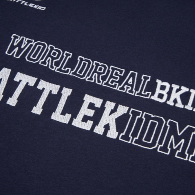 Vintage T Shirts Hip Hop Vintage Alphabet Embroidered Short Sleeve T-Shirt