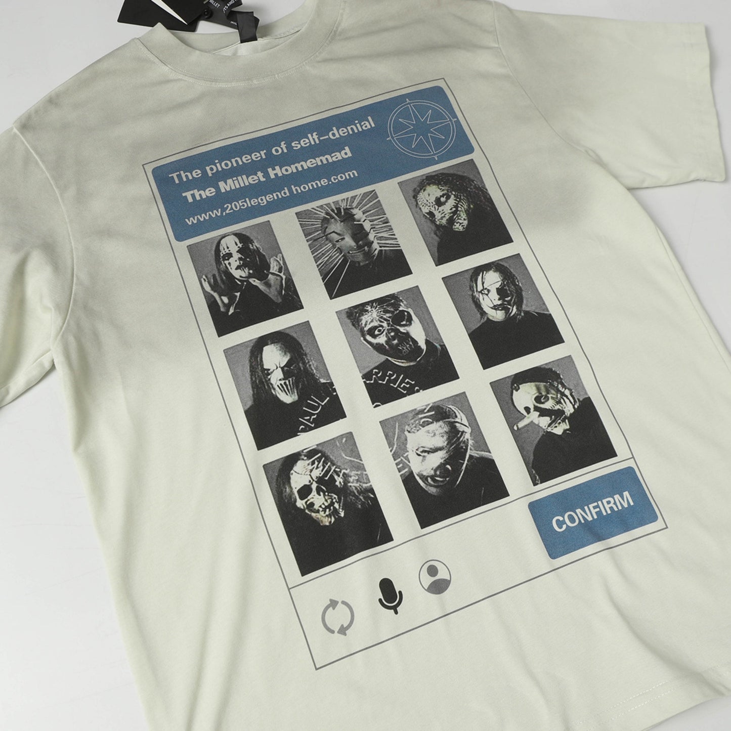 Hip Hop Clothing Summer Hip Hop Wash T-Shirt