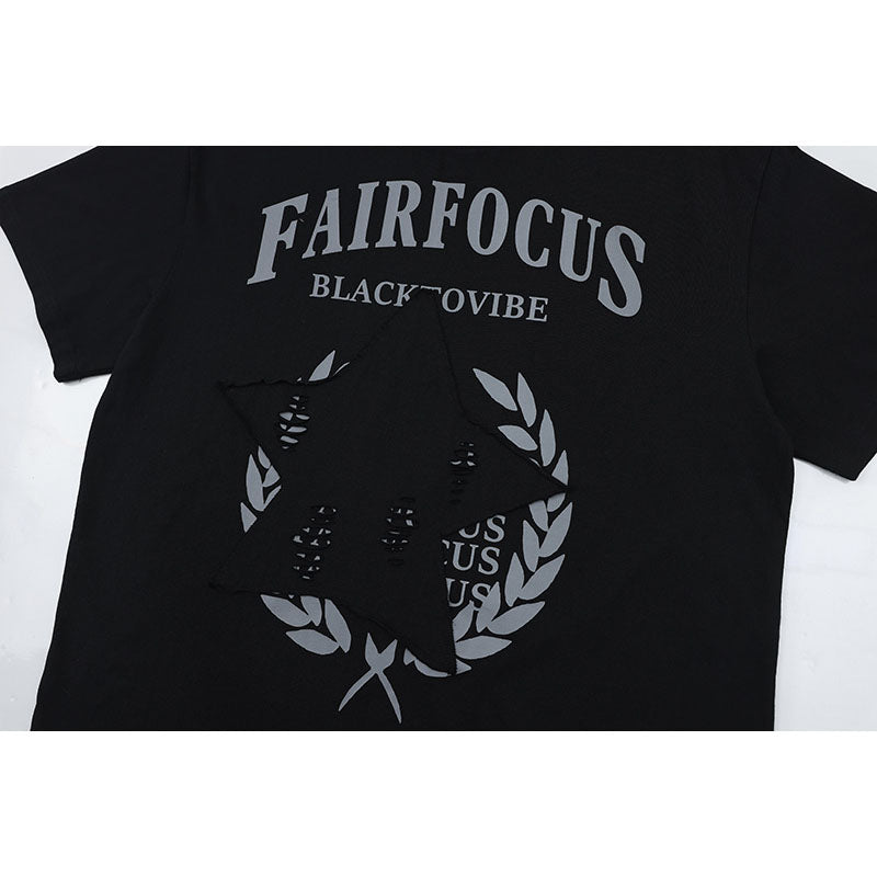 Marcas De Streetwear Loose Crew Neck Short Sleeve T-Shirt