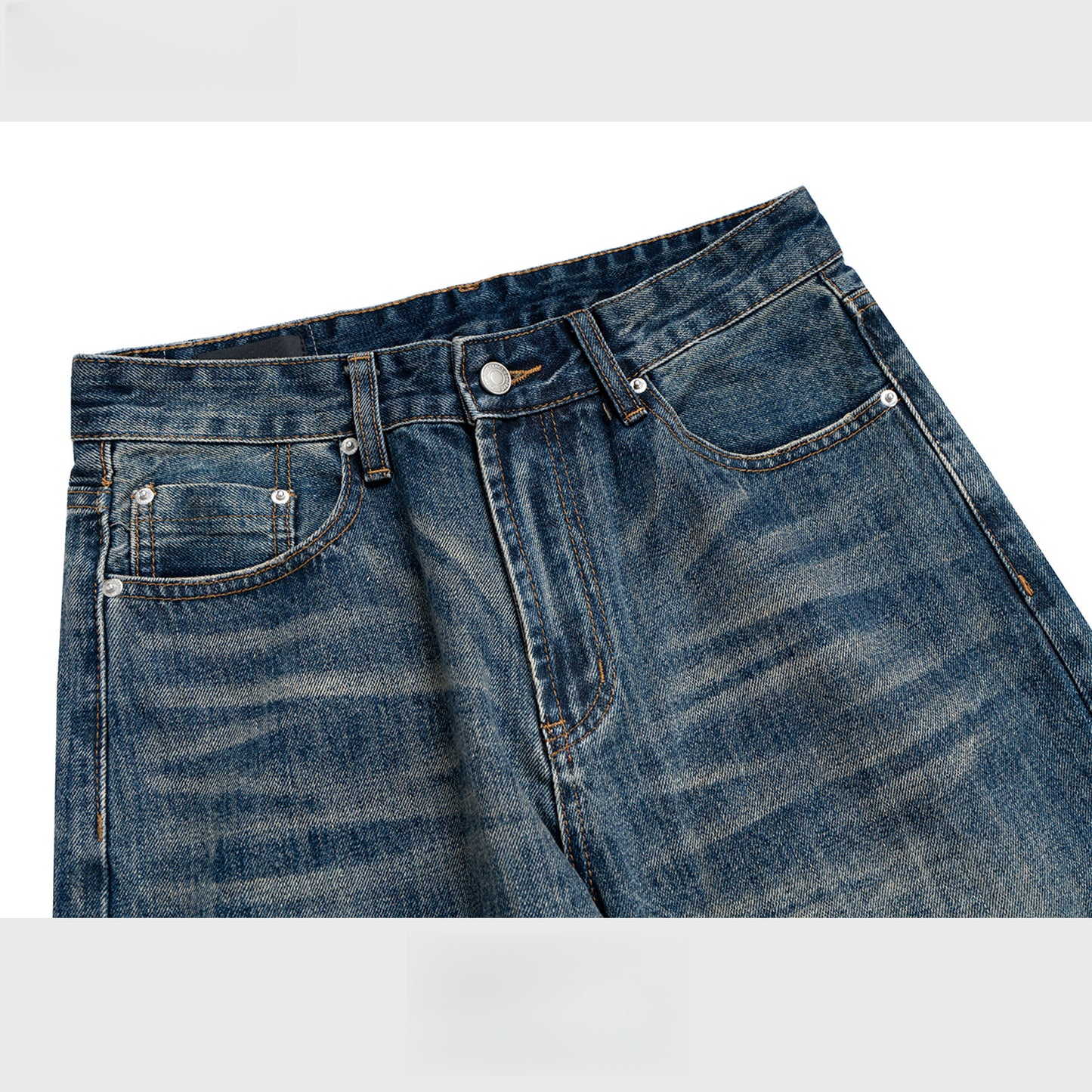 Rock Revival Jeans Washed Old Wide Foot Jeans