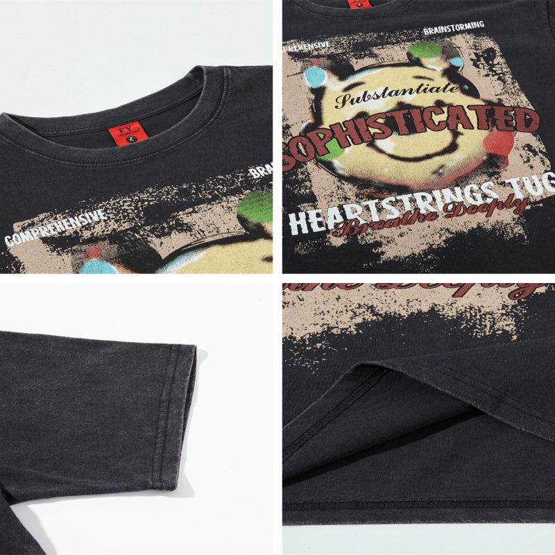 Nyc T Shirt Bear Print Short Sleeve T-Shirt Summer Loose Casual Top