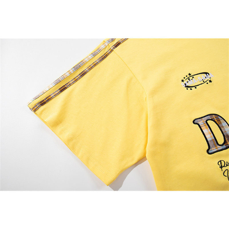 Camisetas streetwear Summer Vintage Casual Loose Short Sleeve T-Shirt