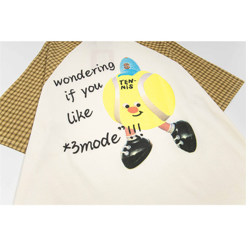 US drip outfits Summer Vintage Casual Loose Short Sleeve T-Shirts