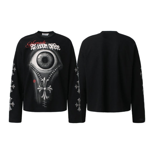 Unisex long-sleeved shirt autum cross