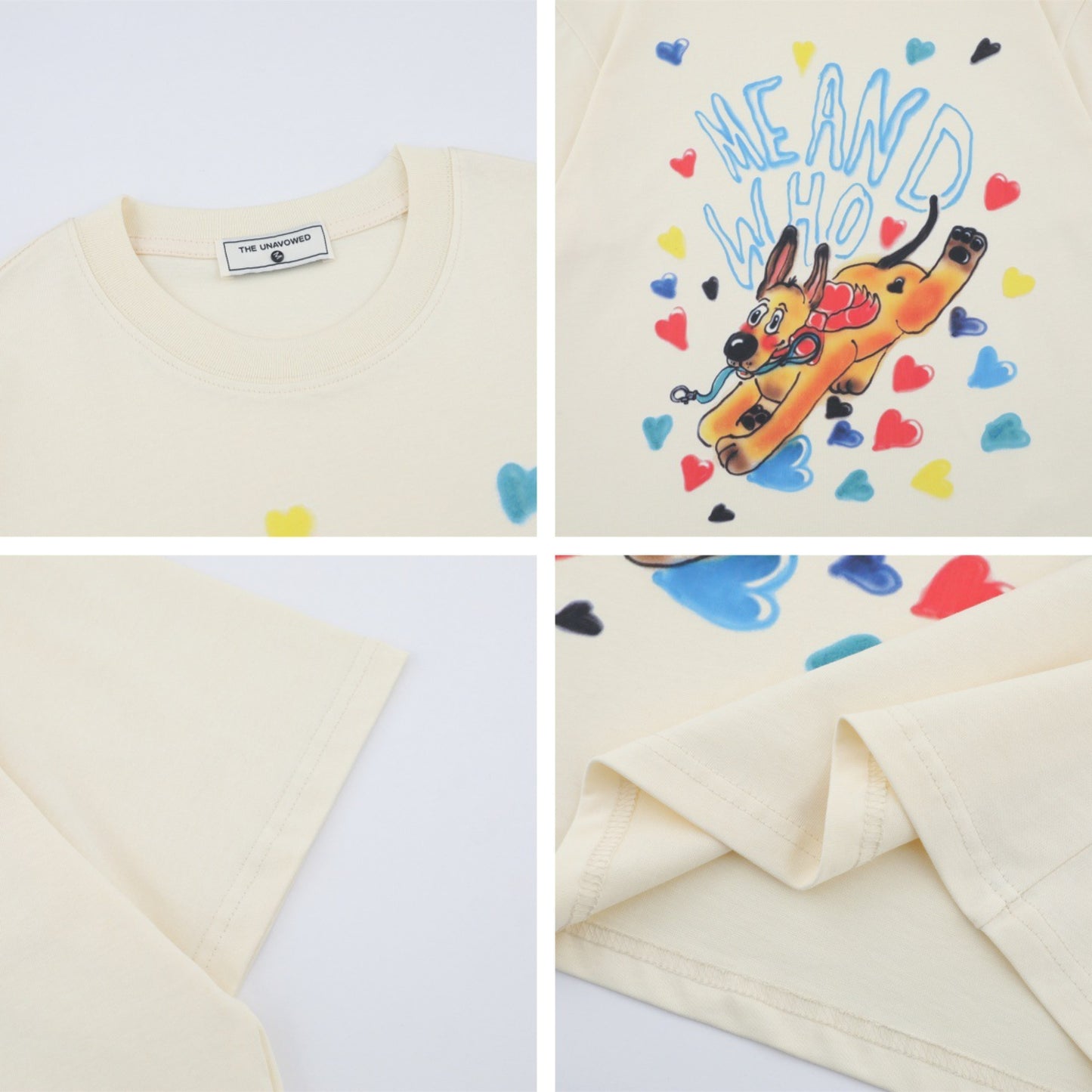 Vintage tarz t shirt summer dog short sleeve t-shirt loose top