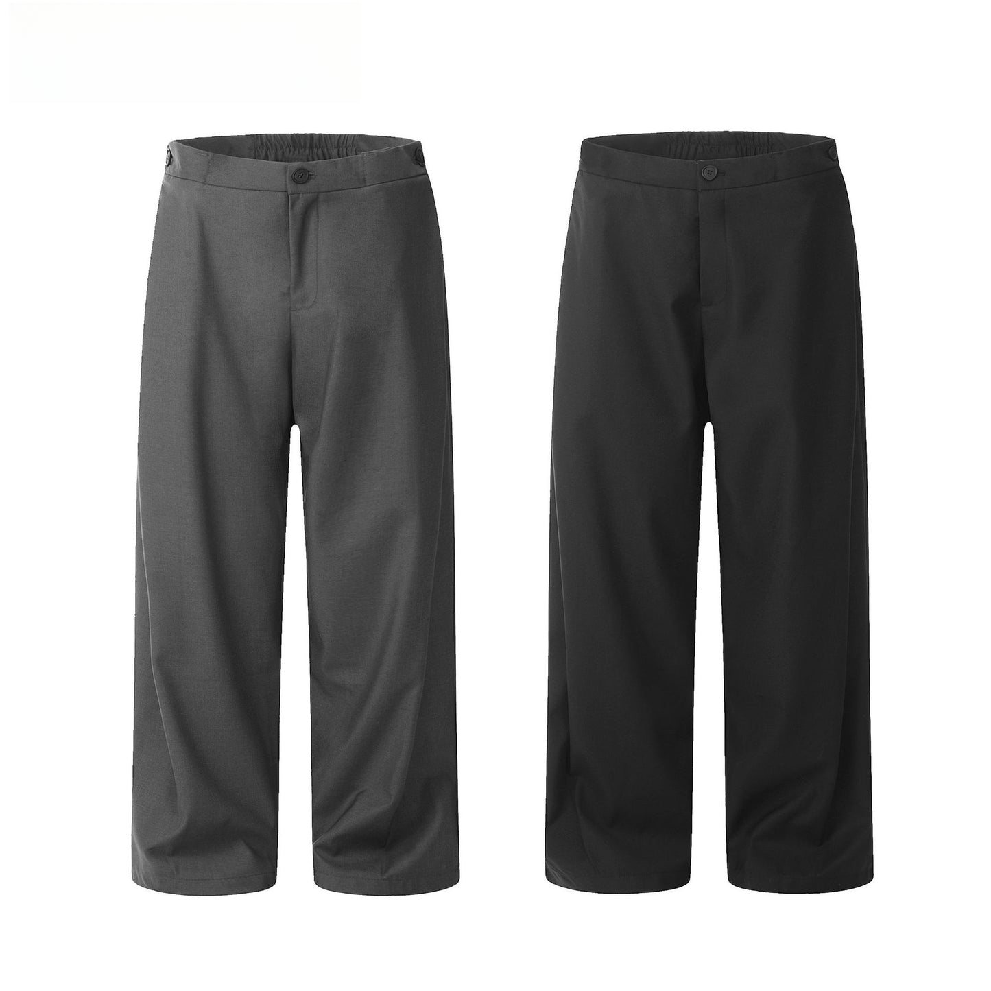 Hip Hop Pants For Boys Vintage Wide Leg Straight Loose Casual Pants