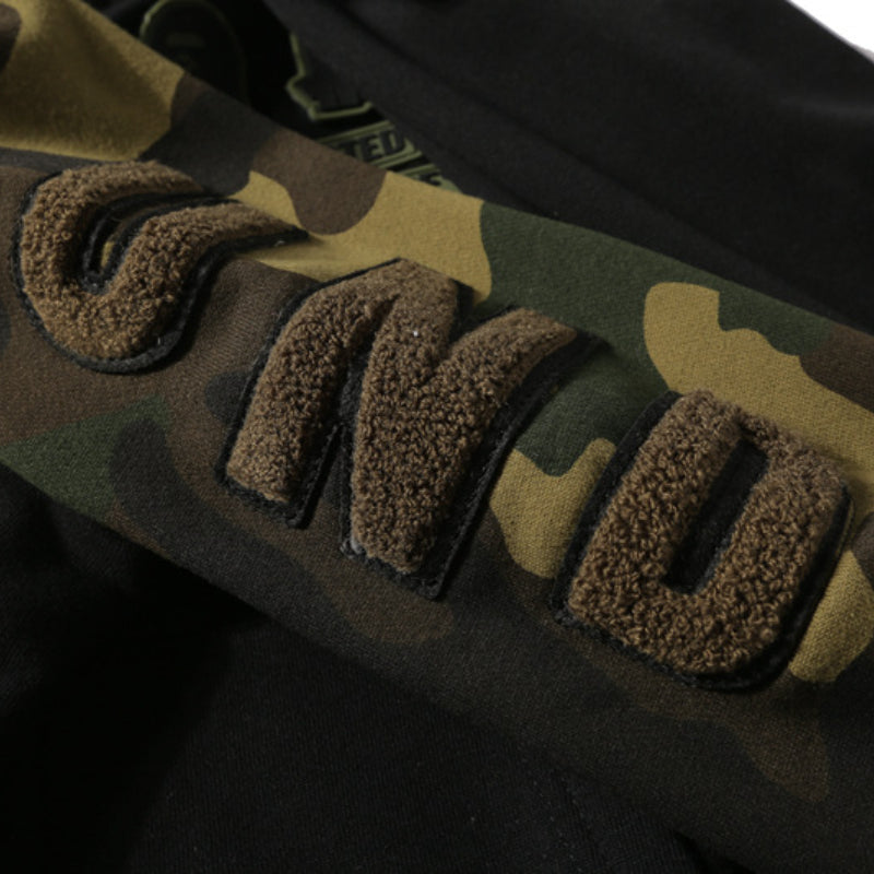 Ape Hoodie Camouflage Casual Hoodie Men's and Women's Cardigan Zip Sweater Jacket
