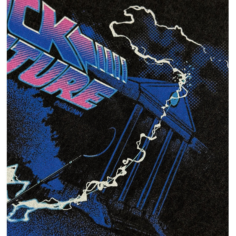 COOL t rapper VINTAGE BACK TO THE FUTURE print shirt
