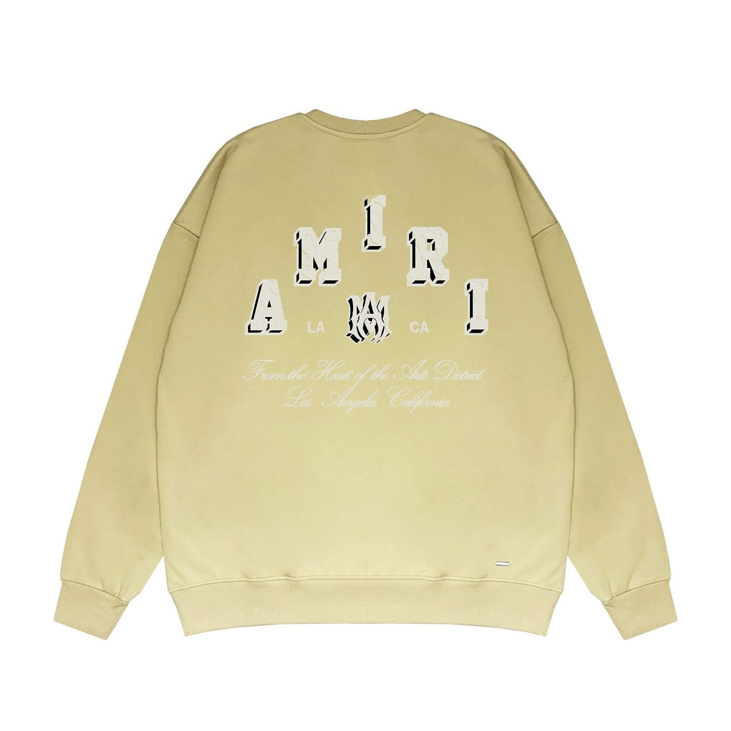 Amiri Sweatshirt Printed Trendy Pure Cotton