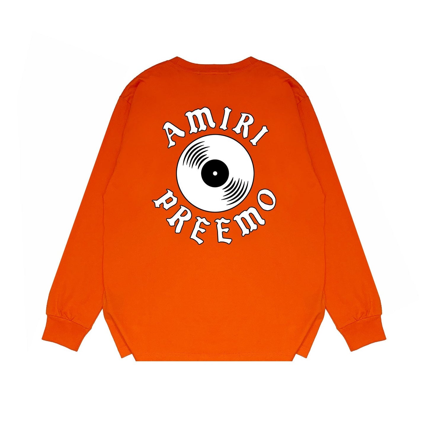 Amiri Long Sleeved Shirt Printed Trendy Pure Cotton