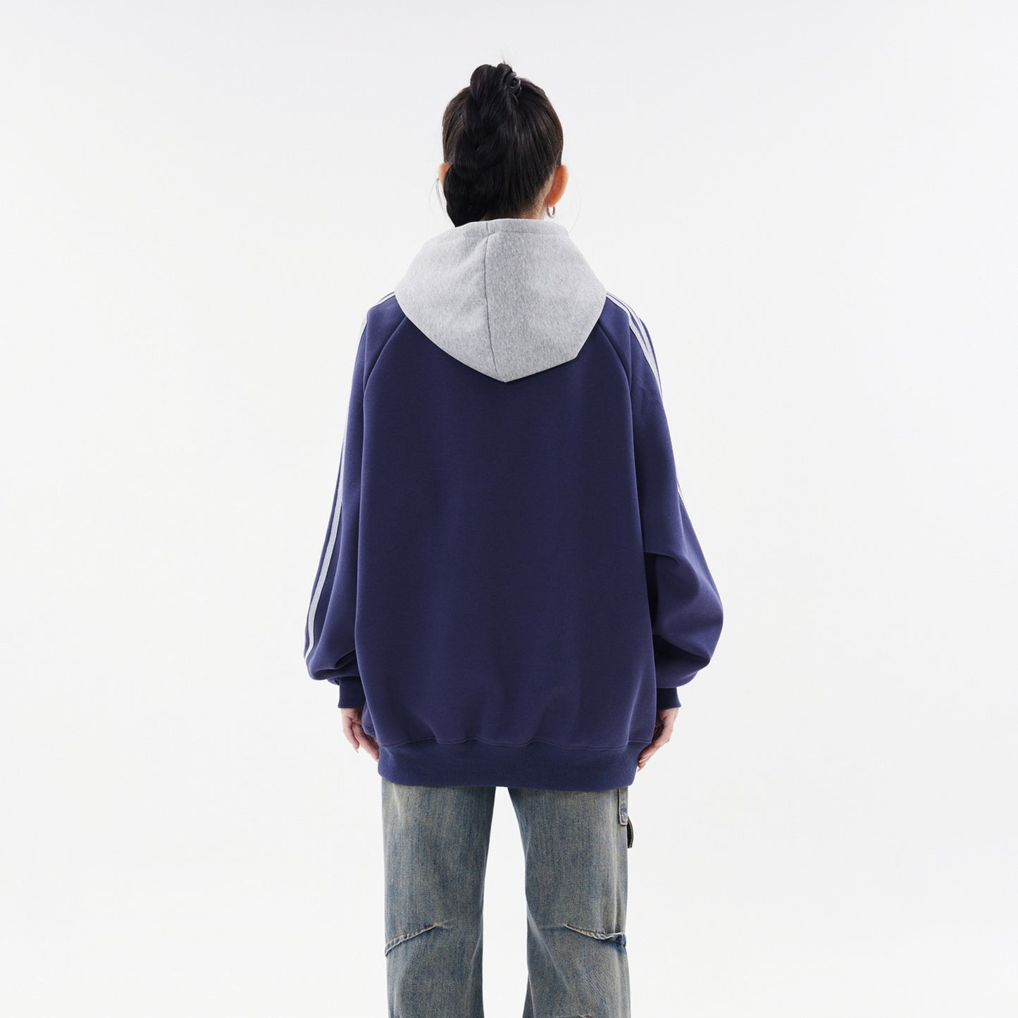 Vice streetwear sweater autumn and winter loose hooded sweater