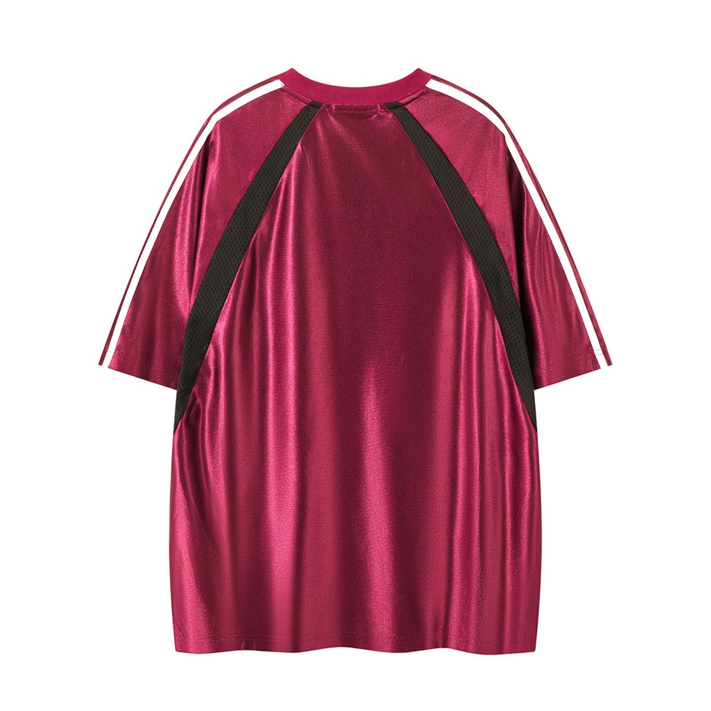 Racing oversized t shirt summer locomotive short-sleeved jersey hiphop quick-drying sweatshirt racing suit