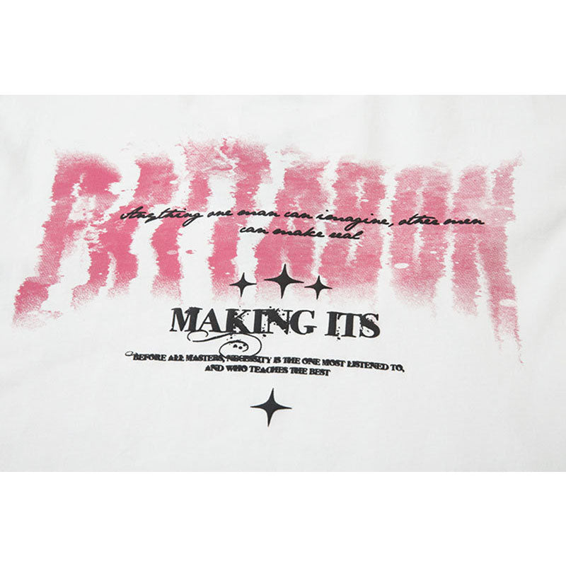 Marcas De Streetwear Loose Long Sleeve T-Shirt