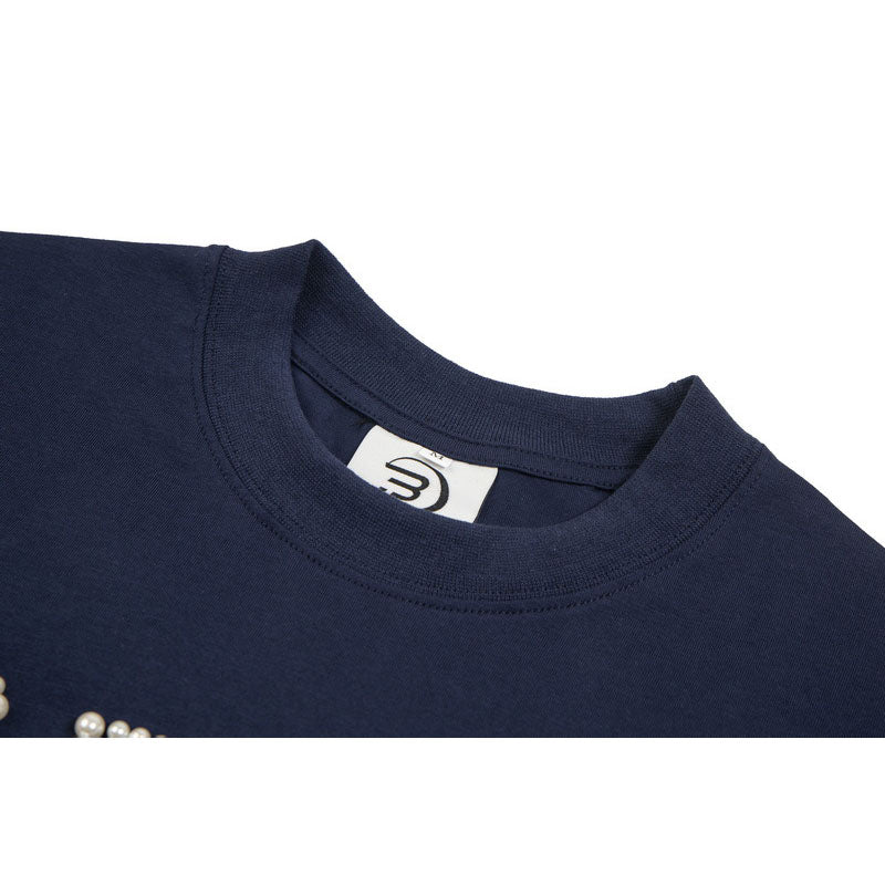 Hip Hop Clothes New York Vintage Alphabet Short Sleeve T-Shirt Summer Top
