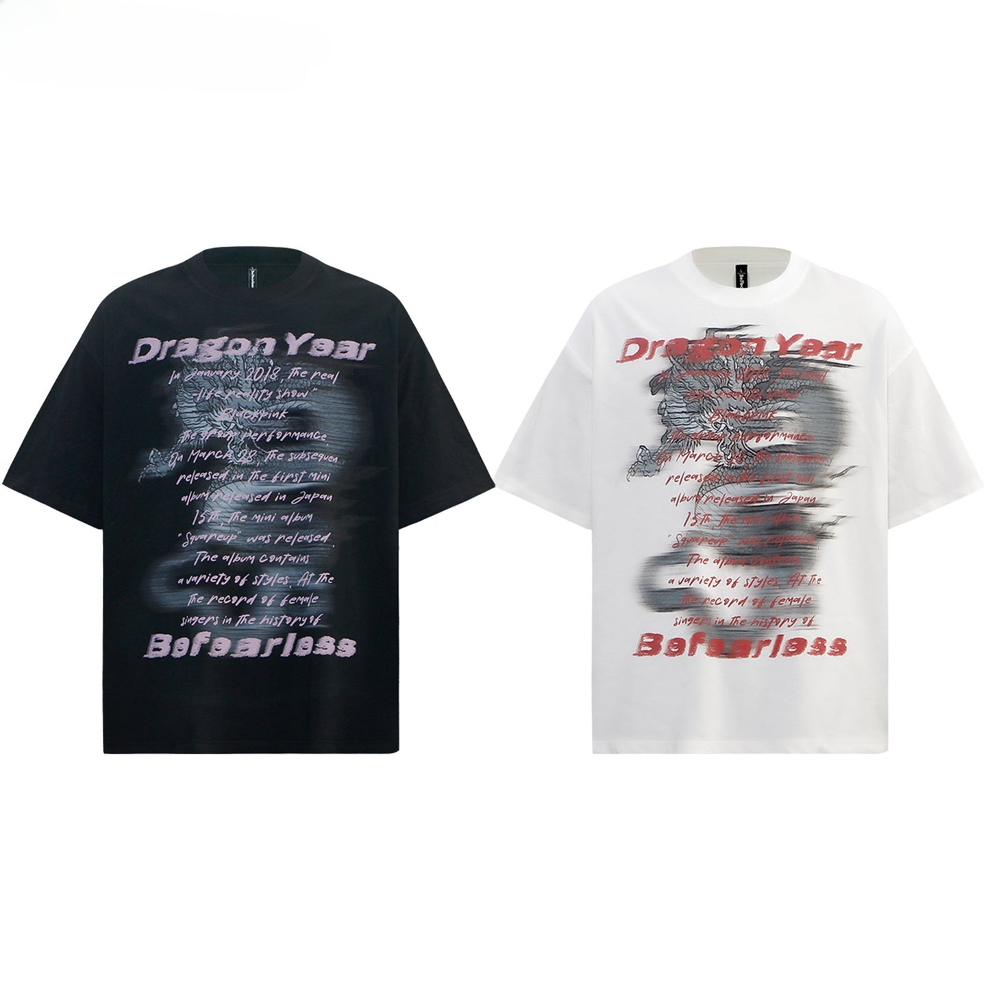 80s And 90s Vintage T Shirts Letter Short Sleeve Summer Men's and Women's Loose Top