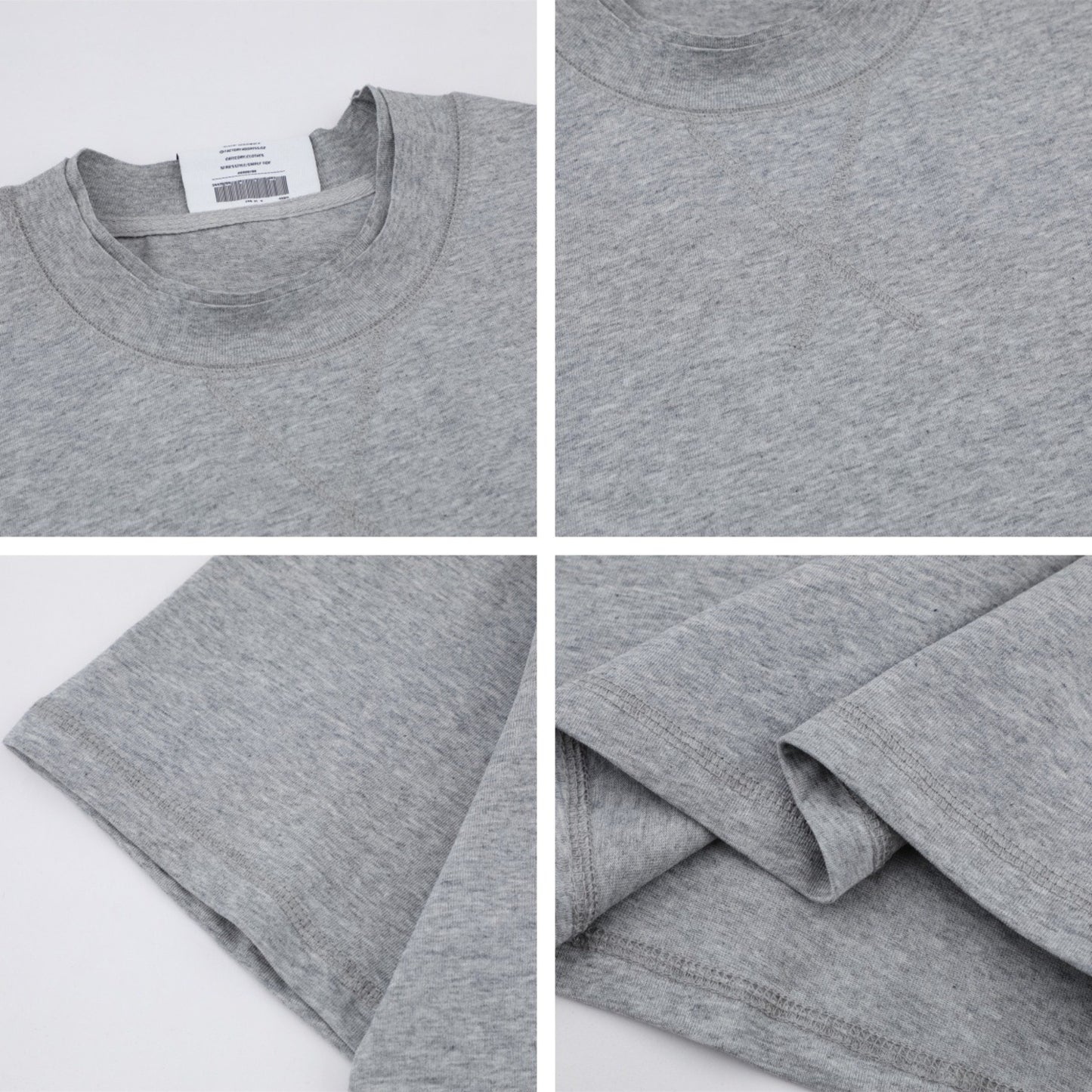 USA Vintage T-Shirt Bright Line Decoration Men's Summer Loose