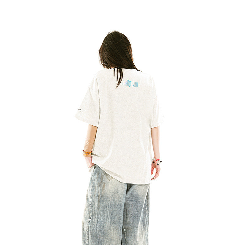 Marcas De Streetwear Short Sleeve T-Shirt Summer Loose Top