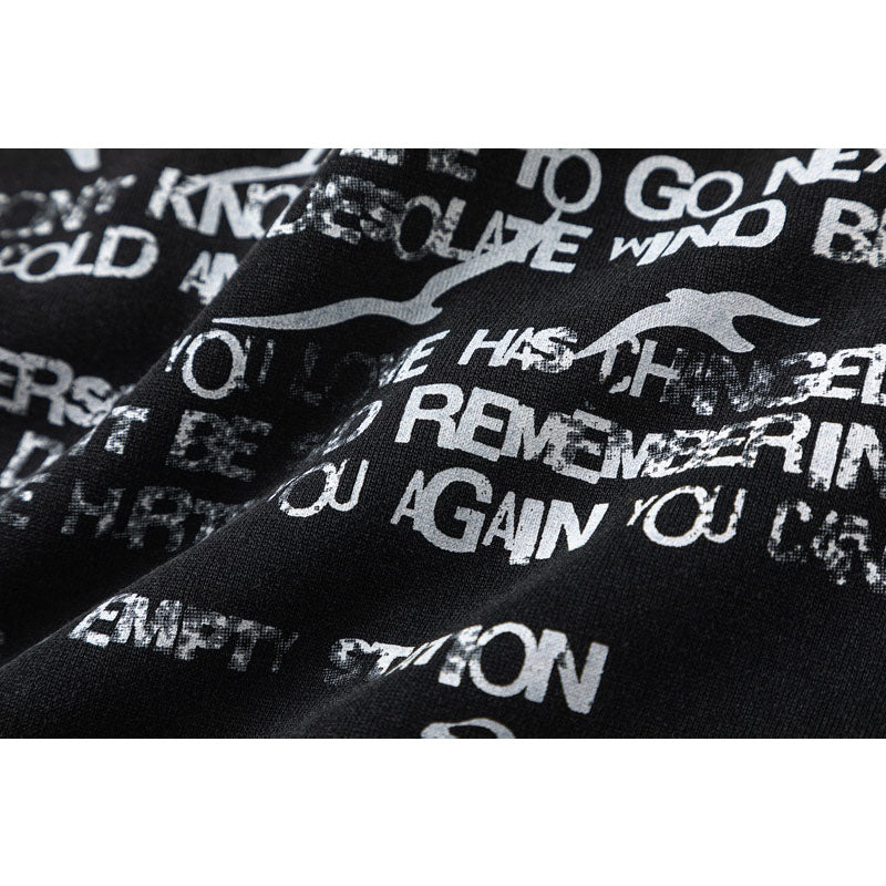Streetwear Hoodie Vintage Washed Old Letter Print Hooded Sweater Cardigan Jacket