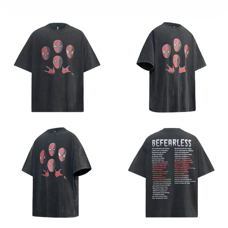 80s And 90s Vintage T Shirts Vintage Contrast Letter Short Sleeves