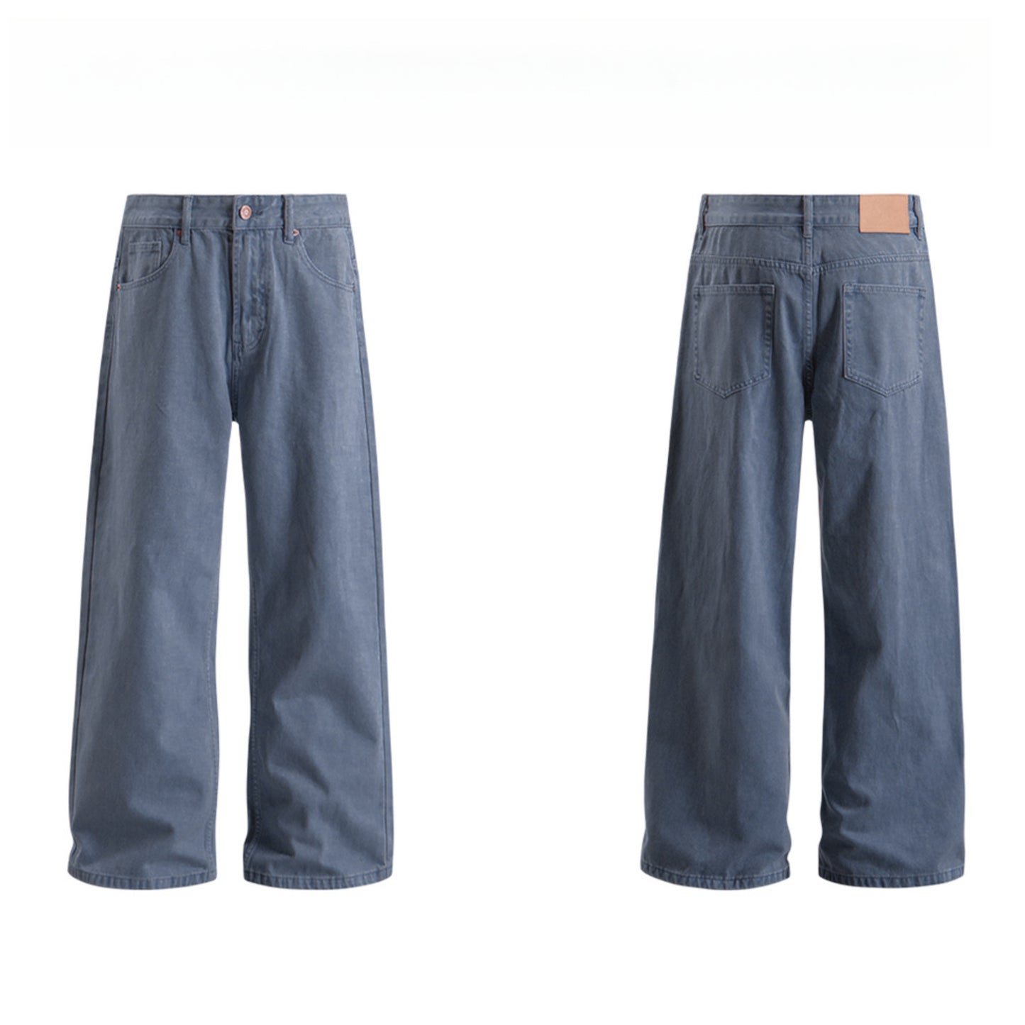 Hip Hop Pants For Boys Vintage Washing Old Loose Straight Casual Pants