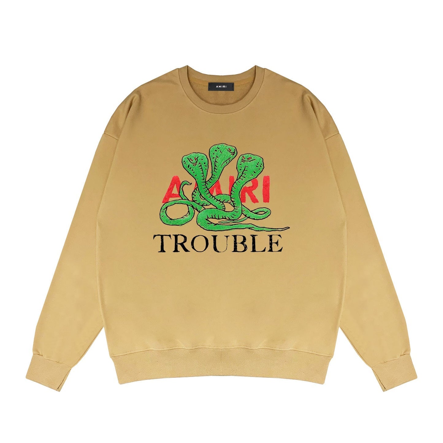 Amiri Sweatshirt Printed Trendy Pure Cotton