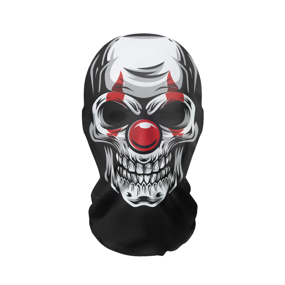Cycling Windproof Hood Face Funny Mesh Yarn