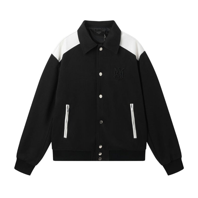 Amiri Jacket Spring and Autumn Jacket Men's and Women's Same