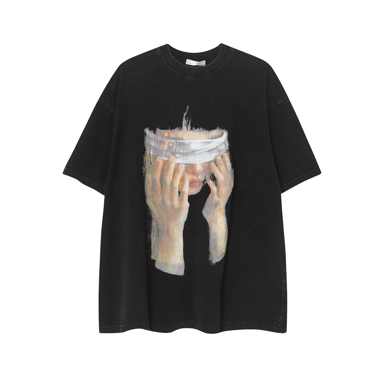Remeras rock nacional summer vintage oil painting feng shui wash t-shirt