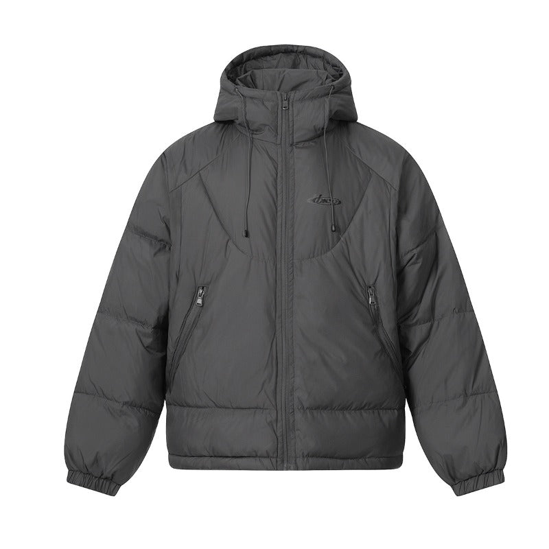 Unisex Down Jacket Men's Winter Warm Thickened Hooded Bakery