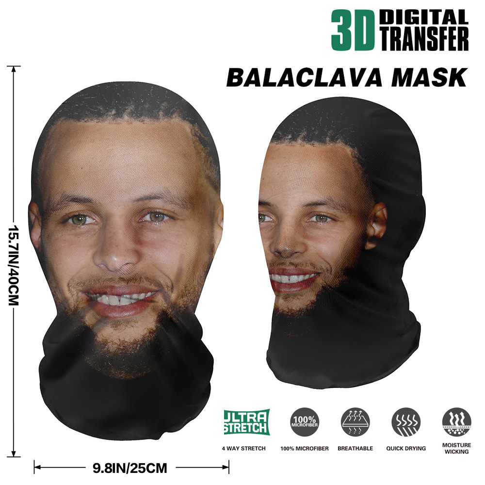 Cycling Windproof Hood Face Funny Mesh Yarn