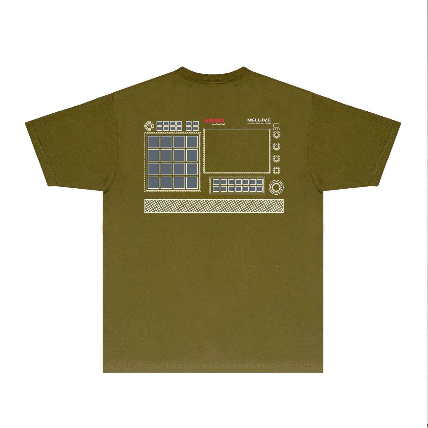 Amiri T Shirts Printed Trendy Pure Cotton